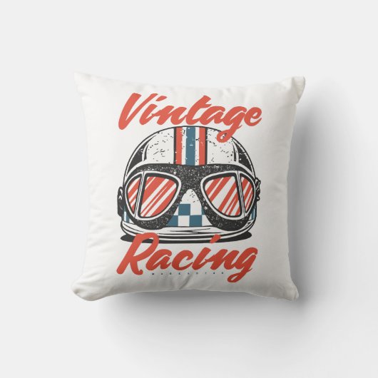 Racing Helmet Kissen (Vorderseite)