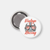 Racing Helmet Magnet (Vorderseite/Rückseite)