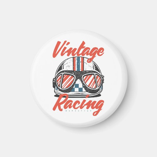 Racing Helmet Magnet (Vorne)