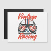 Racing Helmet Magnetkarte (Vorne/Hinten)