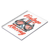 Racing Helmet Notizblock (Linke Seite)