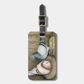 Racing Homers Zuhause Life Gepäckanhänger (Vorderseite vertikal)