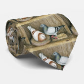 Racing Homers Zuhause Life Krawatte (Gerollt)