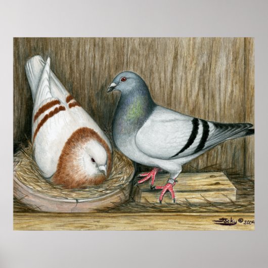 Racing Homers Zuhause Life Poster (Vorne)