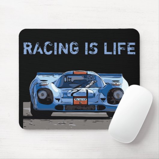 RACING IST LEBEN MOUSEPAD (Mit Mouse)