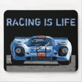 RACING IST LEBEN MOUSEPAD (Vorne)