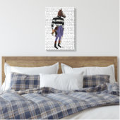 Racing Jockey Full Leinwanddruck (Insitu (Schlafzimmer))