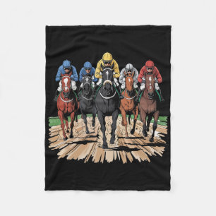 Racing Jockey Racer Der Fleecedecke