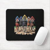 Racing Jockey Racer Der Mousepad (Mit Mouse)