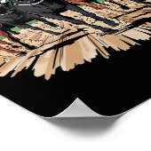 Racing Jockey Racer Der Poster (Ecke)