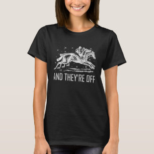 Racing Jockey Racer Derby Rider Track Race T-Shirt