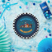 Racing Kid's Geburtstag Race Car Thema Einladung Pappteller (Party)
