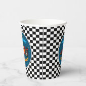 Racing Kids Geburtstagsrennen-Thema Pappbecher (Rechts)