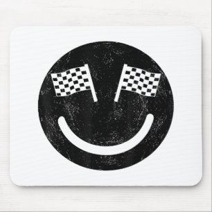Racing Lächeln für Race Car Partys Mousepad