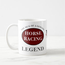 Racing Legend Monogram Fügen Sie Ihren Namen hinzu Kaffeetasse