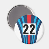 RACING Magnet (Vorderseite/Rückseite)