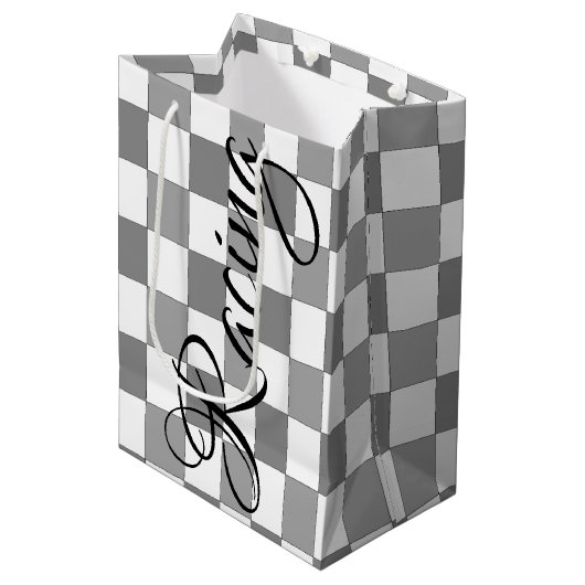 Racing Mittlere Geschenktüte (Vorderseite Schrägansicht)