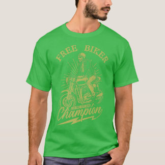 Racing Motorrad-Racing Motorrad Riker Rocker Motor T-Shirt