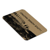 Racing Muddy Track Grunge Magnet (Rechte Seite)