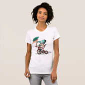 Racing on Tricycle Womens T - Shirt (Vorne ganz)