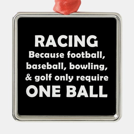 Racing Ornament Aus Metall (Vorne)