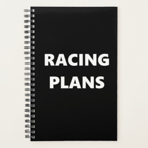 Racing Planner Sport Thema Racing Pläne Planer