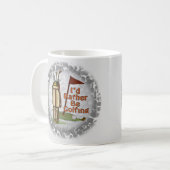 Racing Play Golf Kaffeetasse (Vorderseite Links)