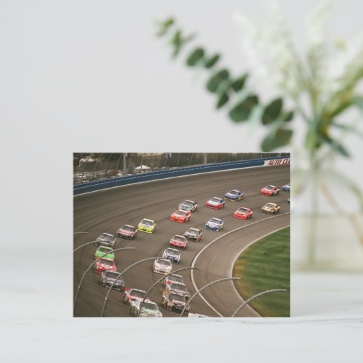 Racing Postcard Postkarte (Stehend Vorderseite)