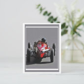 Racing Postkarte (Stehend Vorderseite)