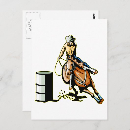 Racing Postkarte (Vorne/Hinten)