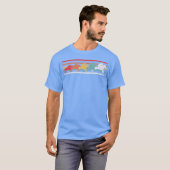 Racing Racer Retro T-Shirt (Vorne ganz)
