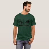 Racing Racers Statement Problem Retro T-Shirt (Vorne ganz)