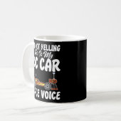Racing Racing Ich schreibe nicht, dass dies mein A Kaffeetasse (Vorderseite Links)