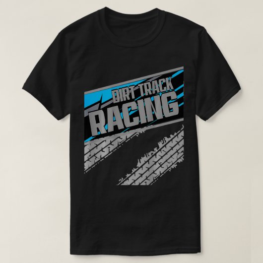 Racing-Racing mit veränderter Rennbahn T-Shirt (Design vorne)