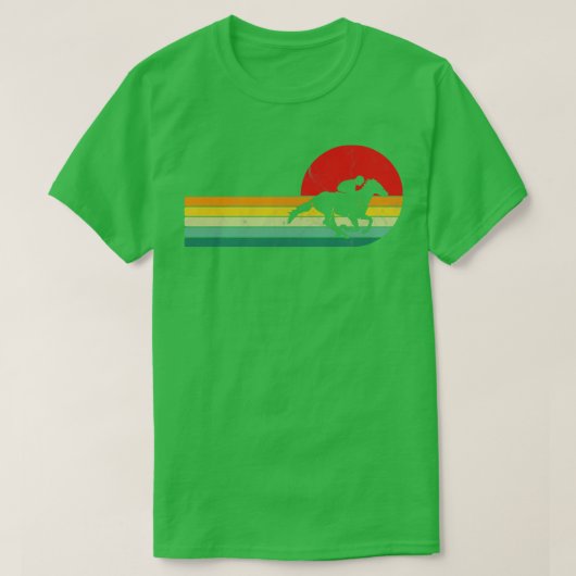 Racing Retro Vintages Design T-Shirt (Design vorne)