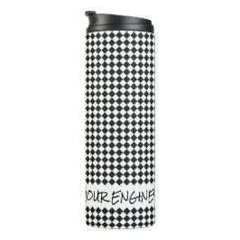 Racing Schachbrett Flag Gentlemen Starten Sie Ihre Thermosbecher