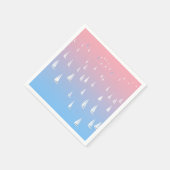 Racing Segelboote im offenen Meer Serviette (Ecke)