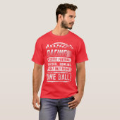 Racing Shirt Funny Racing One Ball Race Drag Stock (Vorne ganz)
