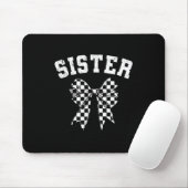 Racing Sister Of The First Birthday Boy Race Car F Mousepad (Mit Mouse)
