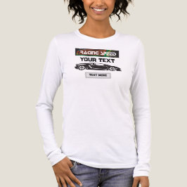 Racing Speed Car Design – Fast Motorsport Performa Tri-Blend Shirt