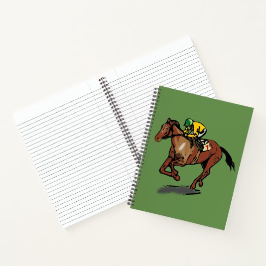 Racing Spiral Notebook Notizblock (Innenseite)