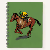 Racing Spiral Notebook Notizblock (Vorderseite)