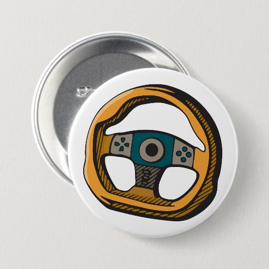 Racing Steering Wheel Controller Gamer Button (Vorne & Hinten)