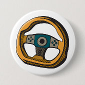 Racing Steering Wheel Controller Gamer Button (Vorderseite)