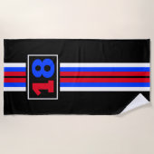 RACING STRANDTUCH (Vorderseite)