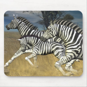 Racing Stripes - Zebra-Mauspad Mousepad