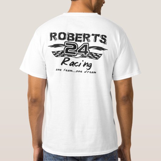 Racing T-Shirt (Rückseite)