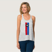 RACING TANK TOP (Vorderseite Vollansicht)