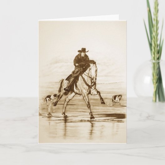 Racing Thunder_sepia Karte (Vorderseite)