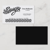 Racing Visitenkarte (Vorne/Hinten)